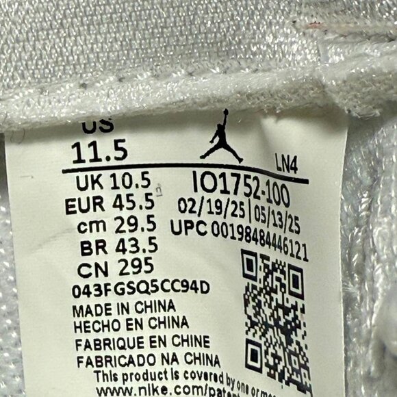 Air Jordan 3 Retro El Vuelo Size 11.5 - | NWB missing lid - Picture 10 of 12